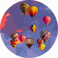 Opakowanie Malowanie po numerach okrągłe - Kapadocja 40cm