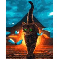 Opakowanie Malowanie po numerach - Piramida kota 40x50cm
