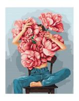 Opakowanie Malowanie po numerach - Piwonie w objęciach 40x50