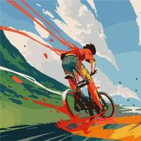 Malowanie po numerach - Pod wiatr 50x50cm. Wydawca: Ideyka. SmakLiter.pl Opakowanie Malowanie po numerach - Pod wiatr 50x50cm