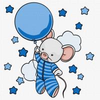 Opakowanie Malowanie po numerach - Podróż do gwiazd Kids