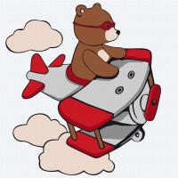 Opakowanie Malowanie po numerach - Podróż po niebie Kids