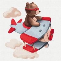 Opakowanie Malowanie po numerach - Podróżowanie niebem 30x30