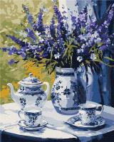 Opakowanie Malowanie po numerach - Podwieczorek z lawendą