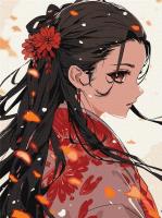 Opakowanie Malowanie po numerach - Podziwiając piękno 30x40cm