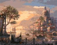 Opakowanie Malowanie po numerach - Portowy pejzaż 40x50cm