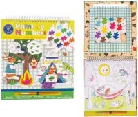 Malowanie po numerach przygoda. Wydawca: Floss & Rock. SmakLiter.pl Opakowanie Malowanie po numerach przygoda