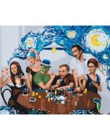 Opakowanie Malowanie po numerach - Przyjaciele 40x50