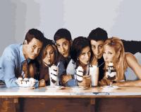 Opakowanie Malowanie po numerach Przyjaciele