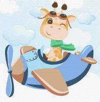 Opakowanie Malowanie po numerach - Przyszły pilot 30x30cm