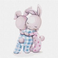 Malowanie po numerach - Przytulanki 30x30. Wydawca: Ideyka. SmakLiter.pl Opakowanie Malowanie po numerach - Przytulanki 30x30