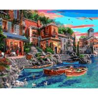 Opakowanie Malowanie po numerach - Przytulna zatoka 40x50