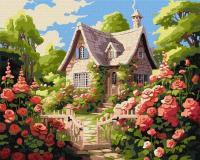 Opakowanie Malowanie po numerach - Przytulny domek 40x50cm