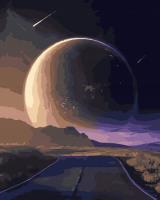 Opakowanie Malowanie po numerach Pustynna droga