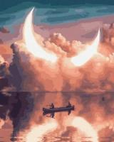 Opakowanie Malowanie po numerach - Romans pod księżycem 40x50