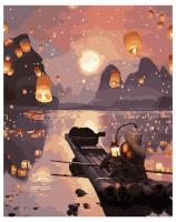 Opakowanie Malowanie po numerach - Romantyczny zachód 40x50