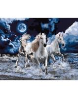 Opakowanie Malowanie po numerach - Śnieżnobiała trojka 40x50