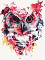 Opakowanie Malowanie po numerach - Sowa w kolorach