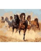 Opakowanie Malowanie po numerach - Stado koni 40x50cm