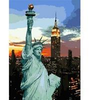 Opakowanie Malowanie po numerach Statua wolności