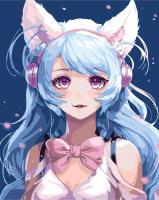 Opakowanie Malowanie po numerach - Stylowa dziewczyna 40x50cm