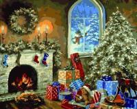 Opakowanie Malowanie po numerach - Święta w domu 30x40cm