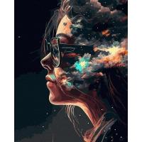 Opakowanie Malowanie po numerach- Sztuczna inteligencja 40x50