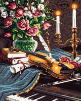 Opakowanie Malowanie po numerach - Sztuka muzyczna 40x50cm