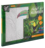 Opakowanie Malowanie po numerach - Tukan 40x50