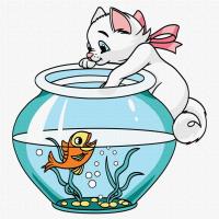 Opakowanie Malowanie po numerach - Wdzięczny kotek Kids