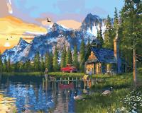 Opakowanie Malowanie po numerach Weekend w leśnym domku