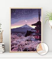 Opakowanie Malowanie po numerach Wieczór w Japonii