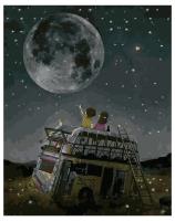 Opakowanie Malowanie po numerach - Wieczór w kosmosie 40x50cm