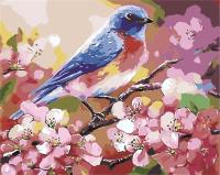 Opakowanie Malowanie po numerach - Wiosenny ptaszek 40x50cm