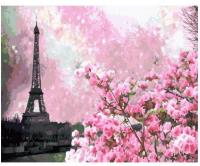 Opakowanie Malowanie po numerach - Wiosna w Paryżu 40x50cm
