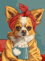 Opakowanie Malowanie po numerach - Wspaniała kawa 30x40cm