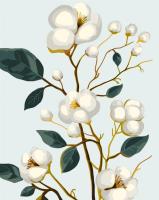 Opakowanie Malowanie po numerach - Wykwintna bawełna..40x50cm