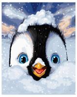 Opakowanie Malowanie po numerach - Zabawny pingwin 40x50cm