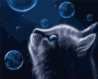 Opakowanie Malowanie po numerach - Zaczarowany kotek 40x50cm