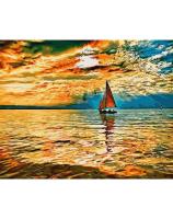 Opakowanie Malowanie po numerach - Żaglówka 40x50cm