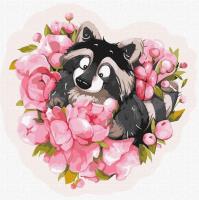 Opakowanie Malowanie po numerach - Zakochany szop 30x30