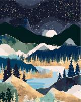 Opakowanie Malowanie po numerach - Złota Noc 40x50cm