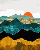 Opakowanie Malowanie po numerach - Złoty las 40x50cm