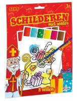 Opakowanie Malowanie wodą świąteczne obrazki 8 arkuszy