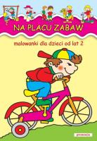 Malowanki - Na placu zabaw w.2011. Autor: MAL.WYDZIERANE. SmakLiter.pl Okładka książki Malowanki - Na placu zabaw w.2011