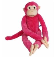 Opakowanie Małpa różowa na rzepy 85cm