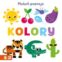 Maluch poznaje. Kolory. Autor: Opracowanie zbiorowe. SmakLiter.pl Okładka książki Maluch poznaje. Kolory