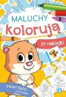 Maluchy kolorują. Zwierzęta domowe. Autor: WYDAWNICTWO SKRZAT. SmakLiter.pl Okładka książki Maluchy kolorują. Zwierzęta domowe