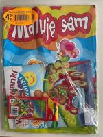 Maluję Sam + kolorowanka + kredki. Wydawca: O-press. SmakLiter.pl Opakowanie Maluję Sam + kolorowanka + kredki