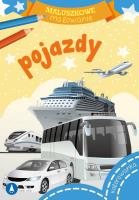Maluszkowe malowanie. Pojazdy. Autor: WYDAWNICTWO SKRZAT. SmakLiter.pl Okładka książki Maluszkowe malowanie. Pojazdy